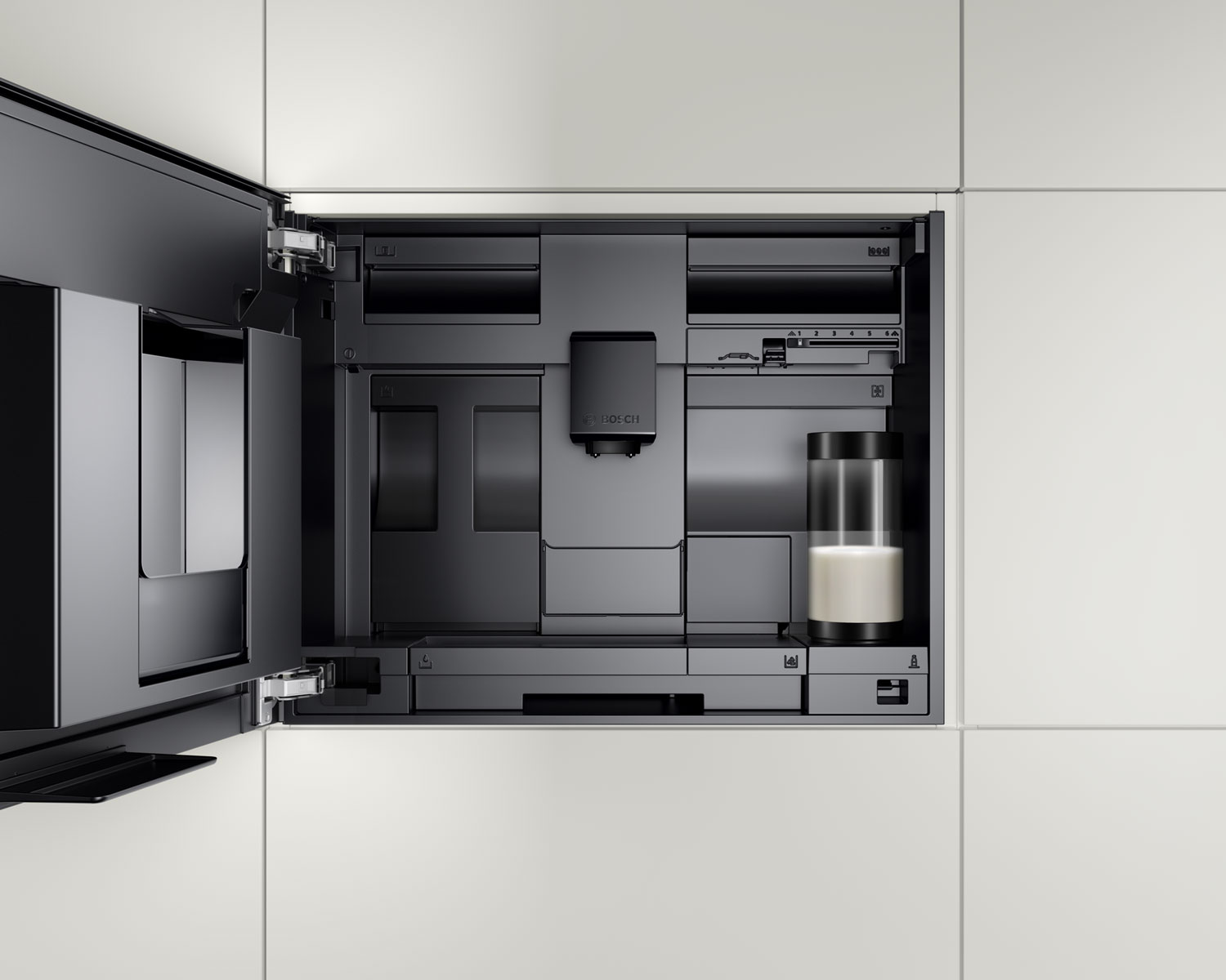 картинка Кофемашина встраиваемая Bosch CTL7181B0 черная 