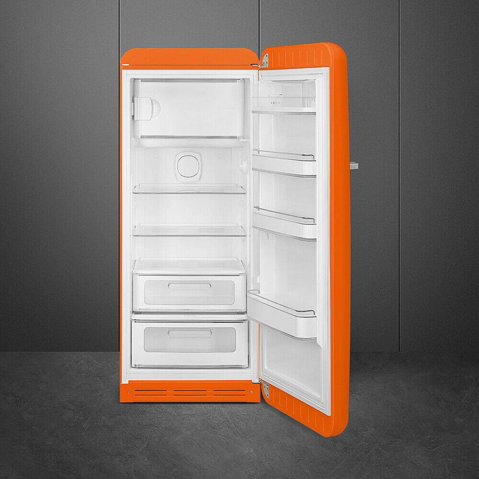 картинка Отдельностоящий холодильник Smeg FAB28ROR6 оранжевый 