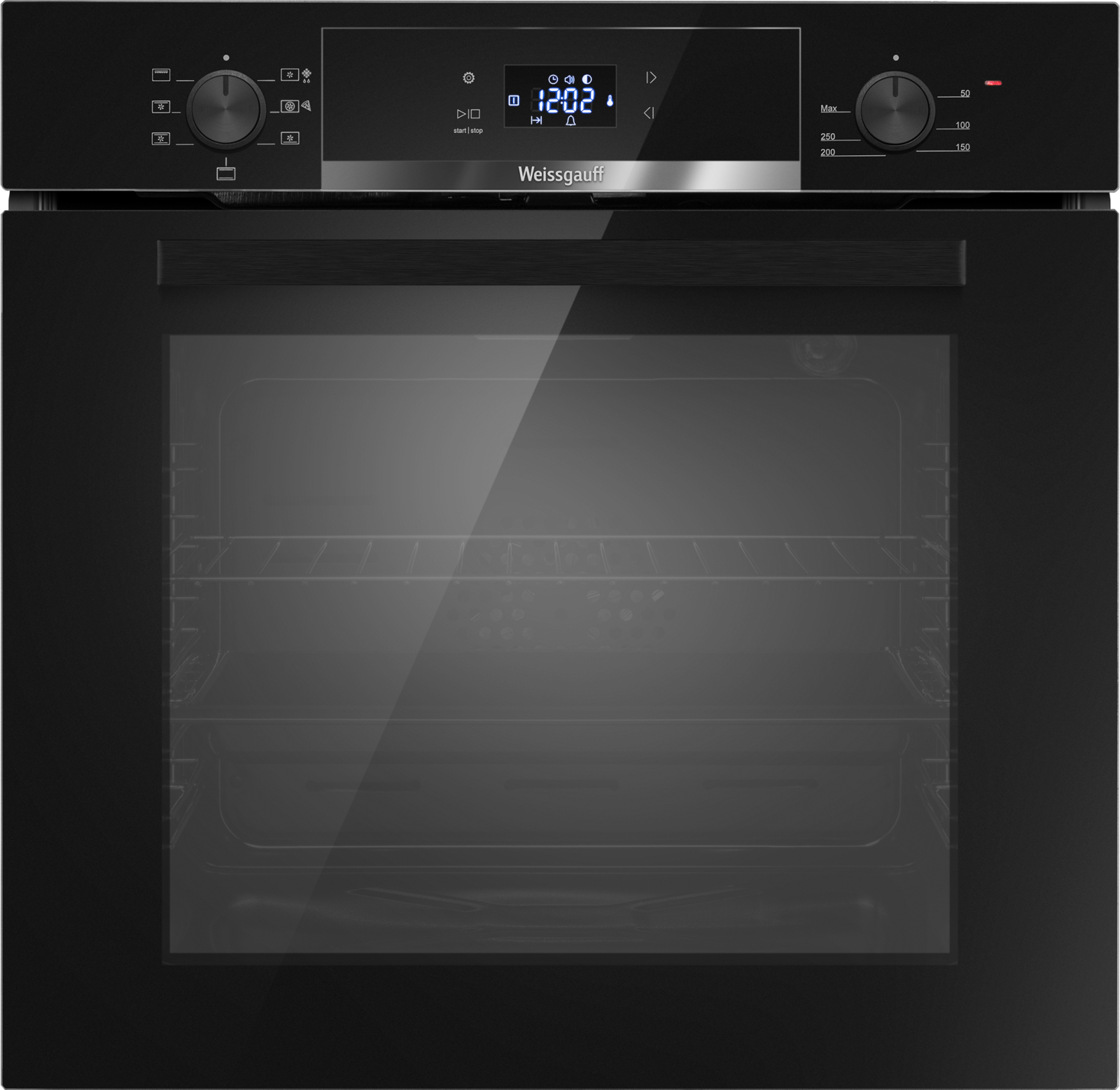 картинка Электрический духовой шкаф Weissgauff EOV 29 PDBS Black Edition 