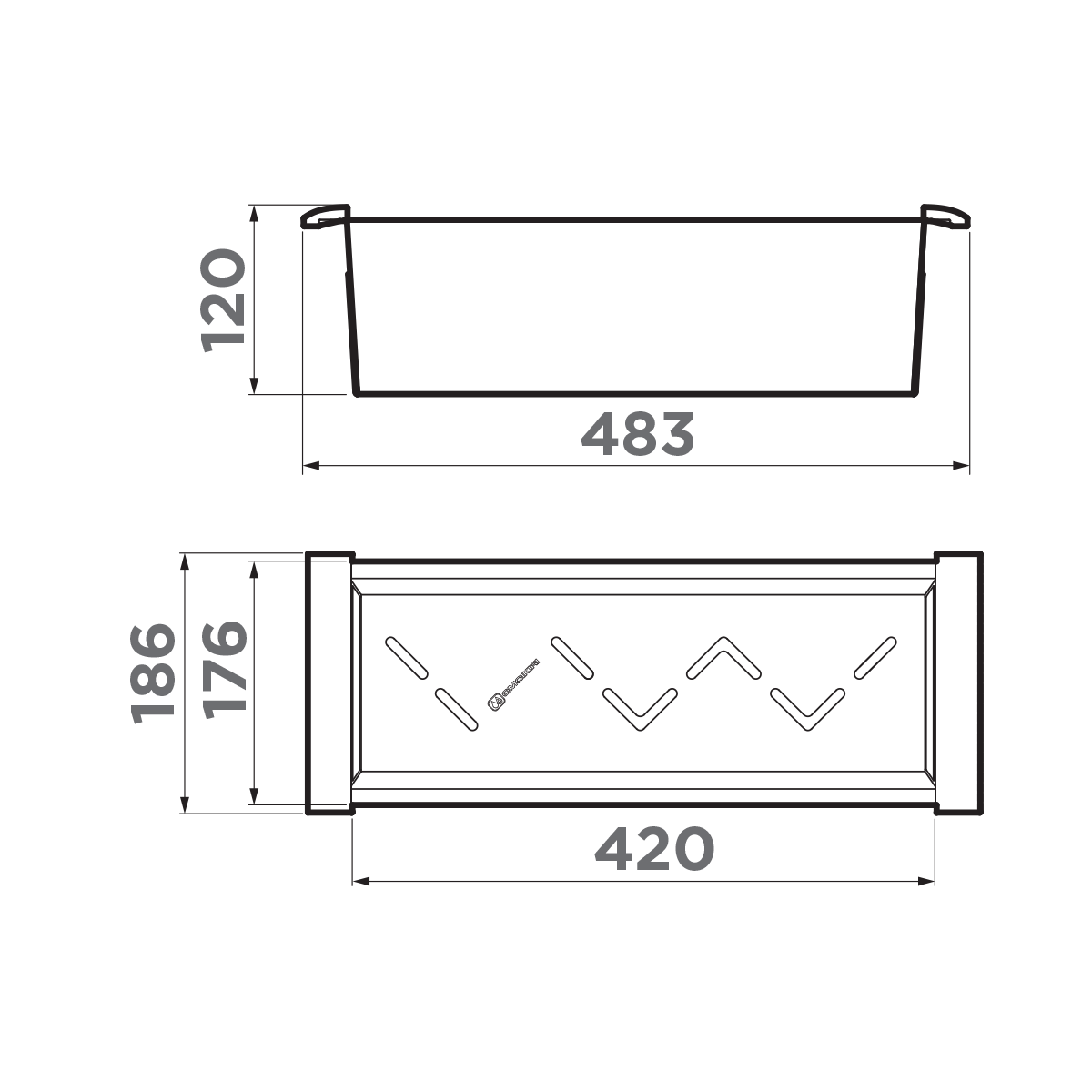 картинка Коландер Omoikiri CO-04-IN 
