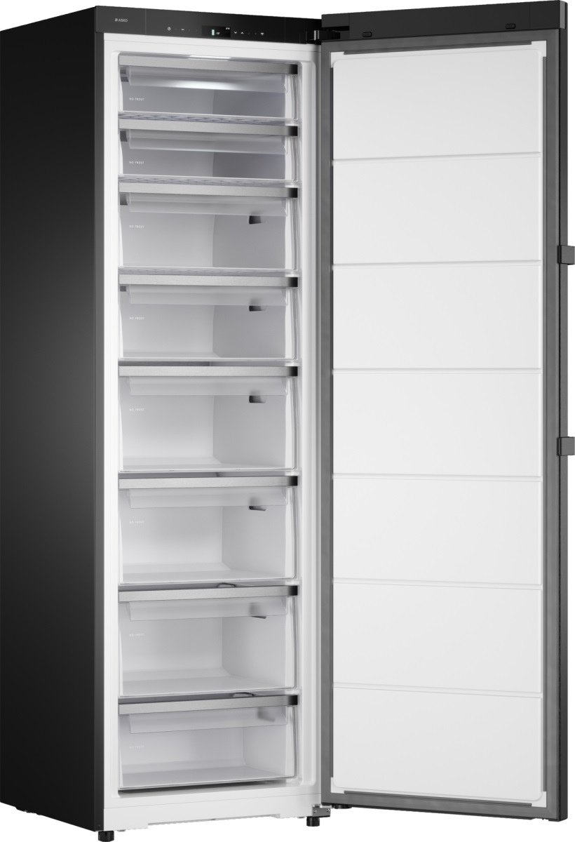 картинка Полувстраиваемая морозильная камера Asko RFF586KNCB1 черная 