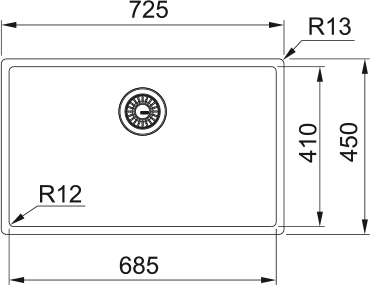 картинка Кухонная мойка Franke BXM 210/110-68 F-INOX 