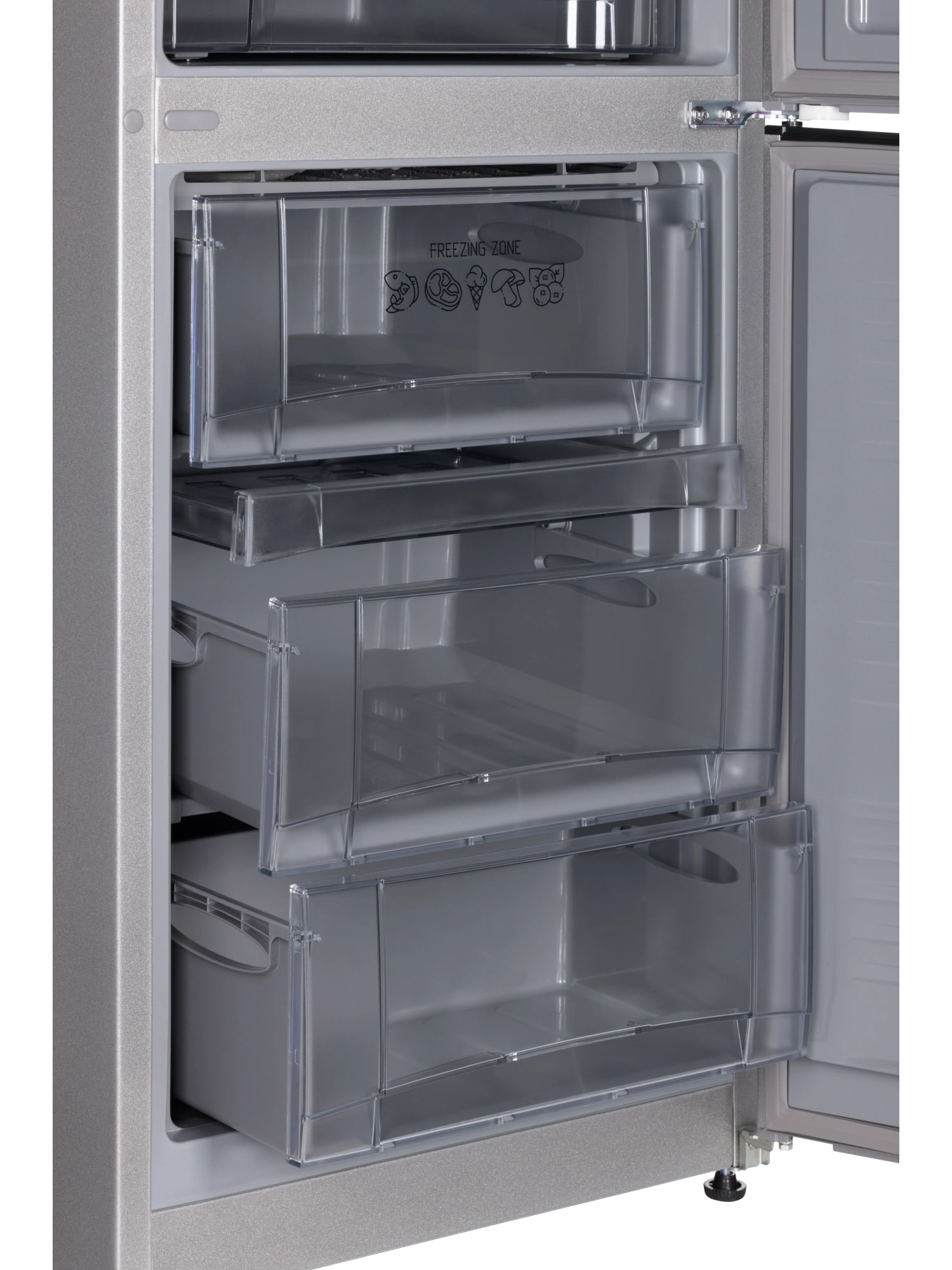 картинка Отдельностоящий холодильник Nord NRB 152 XG нержавеющая сталь 