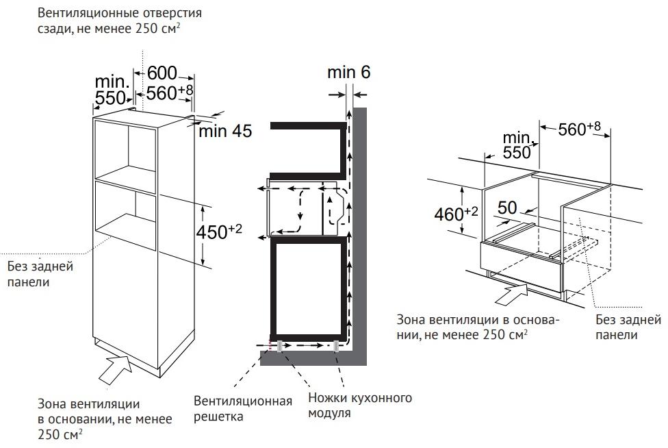 картинка Электрический духовой шкаф с функцией СВЧ Kuppersberg KMW 694 W 