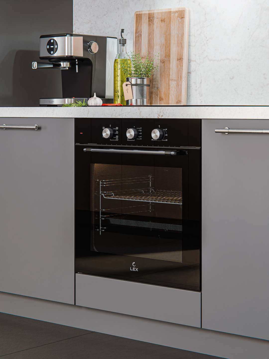 картинка Электрический духовой шкаф Lex EDP 670 BL MAX 