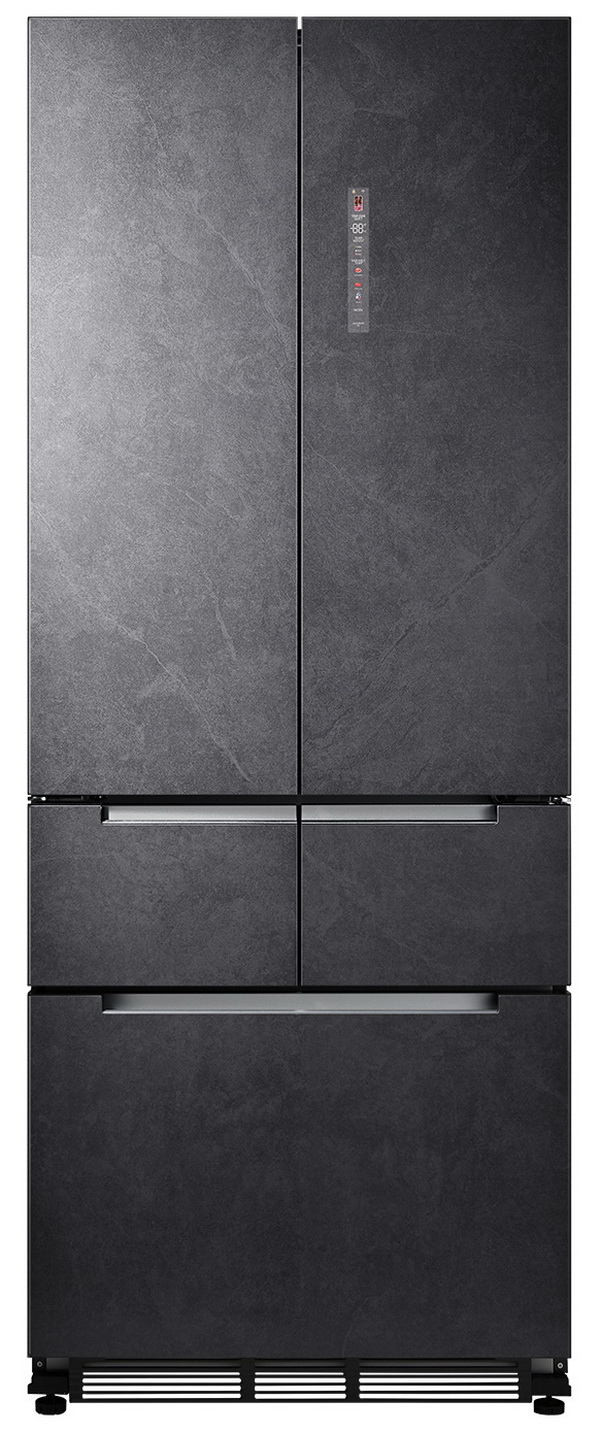 картинка Полувстраиваемый холодильник Lex LFD424STGIDBI каменно-серая стеклянная дверца 