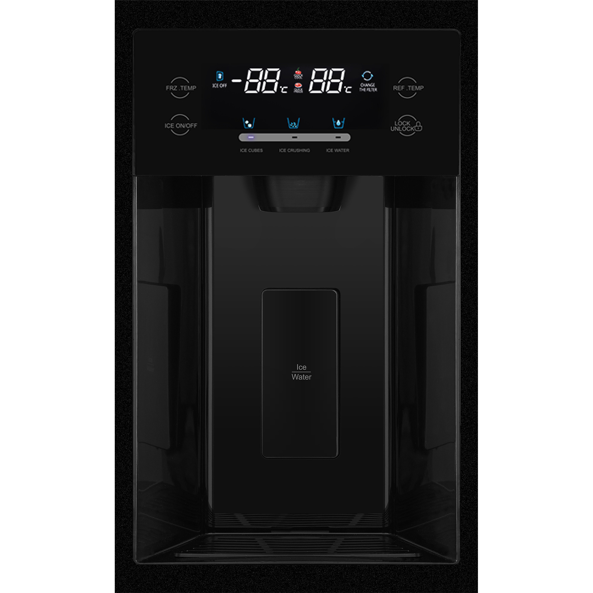 картинка Отдельностоящий холодильник Hiberg RFS-655DX NFGB INVERTER 