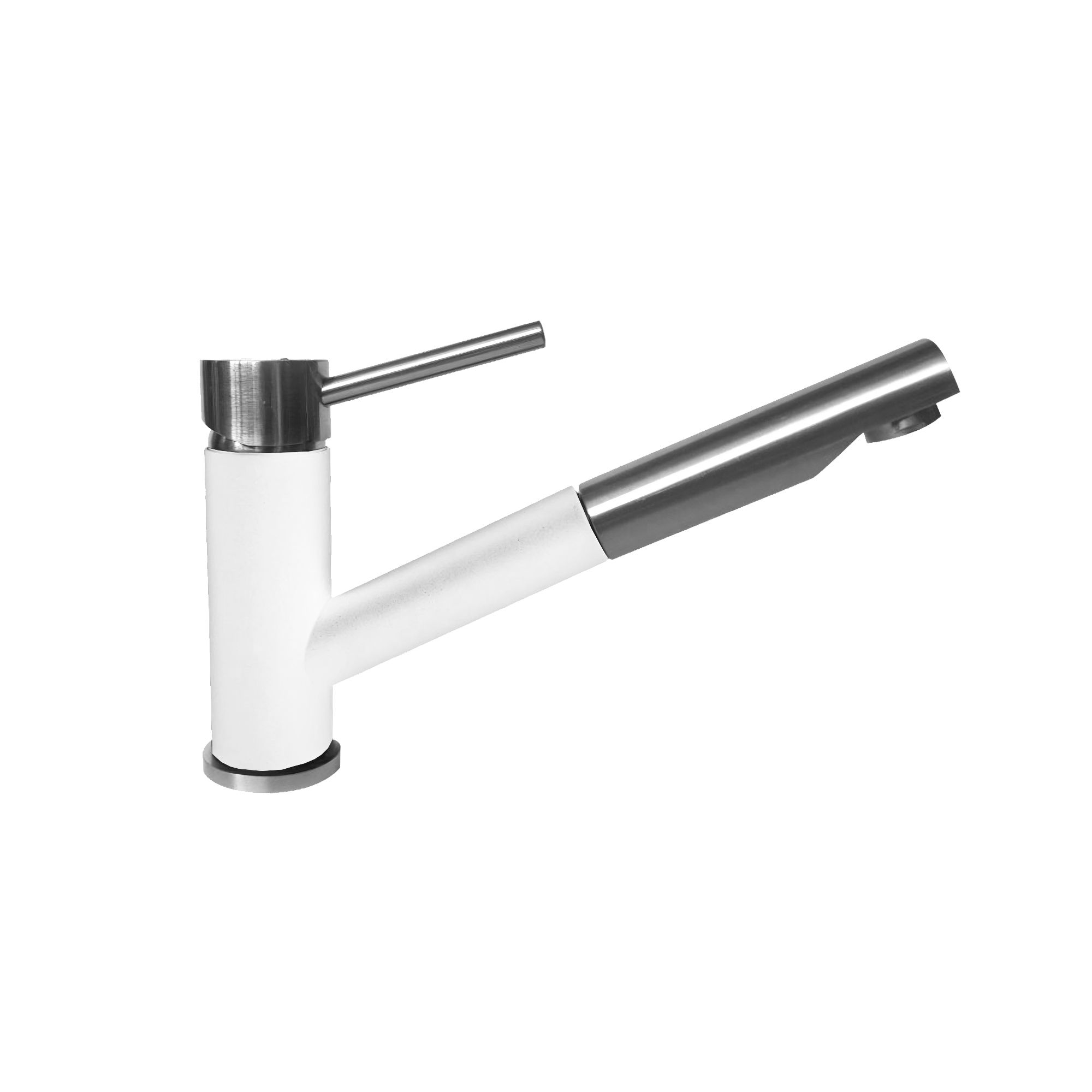 картинка Смеситель Gerdamix ANHEL белый (DG-201) 