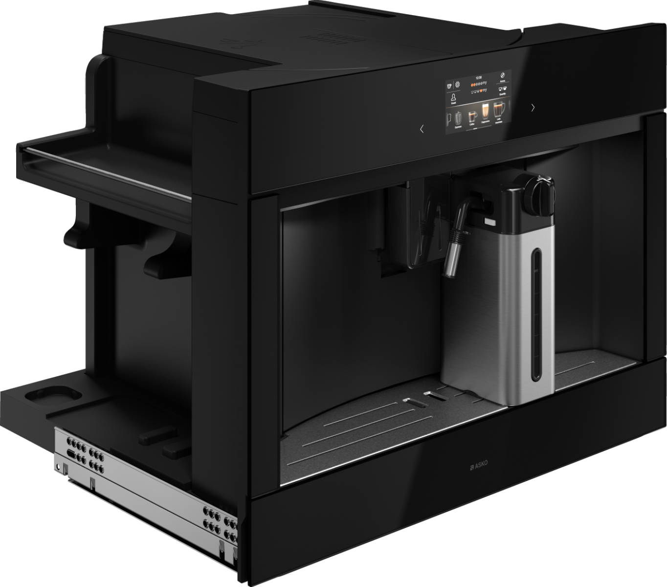 картинка Кофемашина встраиваемая Asko CMB54BG черный 