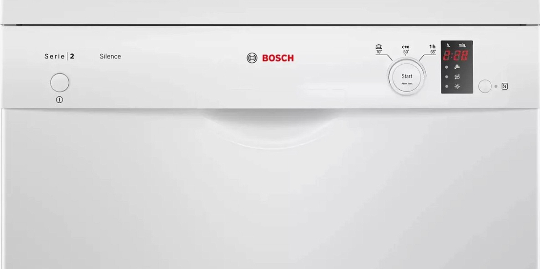 картинка Посудомоечная машина отдельностоящая Bosch SMS23DW01T белая 