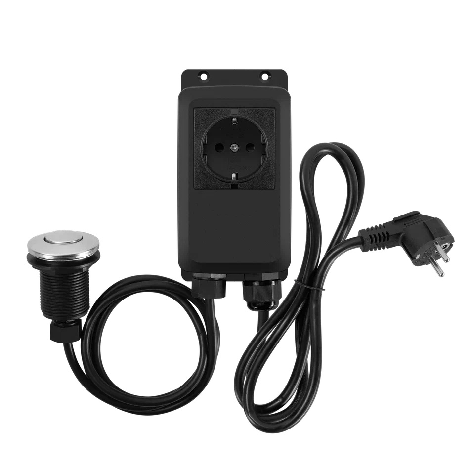 картинка Измельчитель пищевых отходов с пневмокнопкой MAUNFELD MWD7502PB 