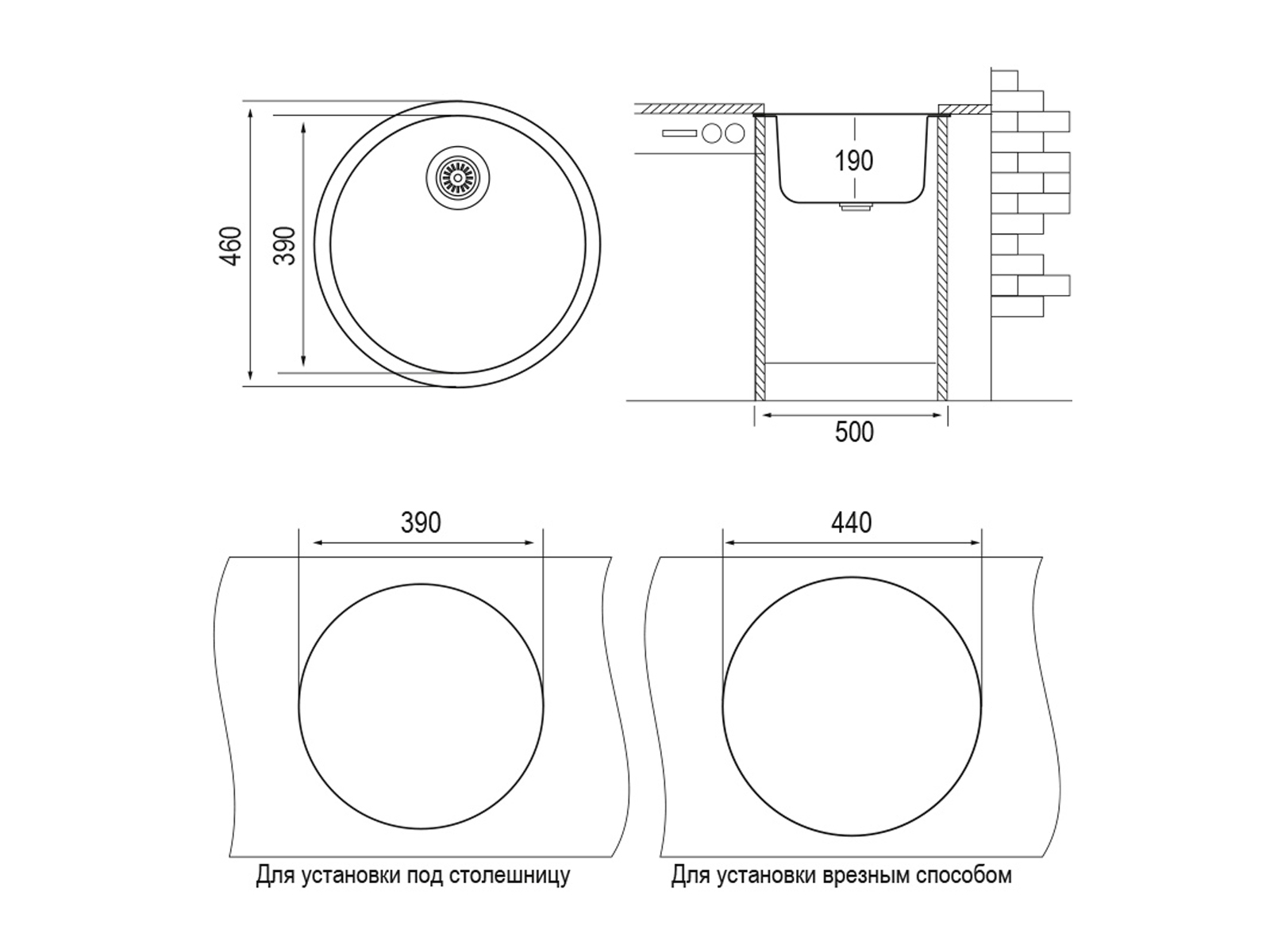 картинка Мойка Longran ULTRA ULS 460 