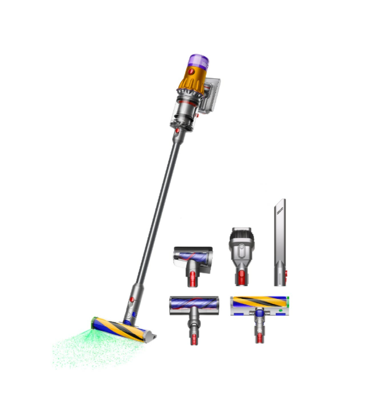 картинка Пылесос Dyson V12 Detect Slim Absolute 448884-01 