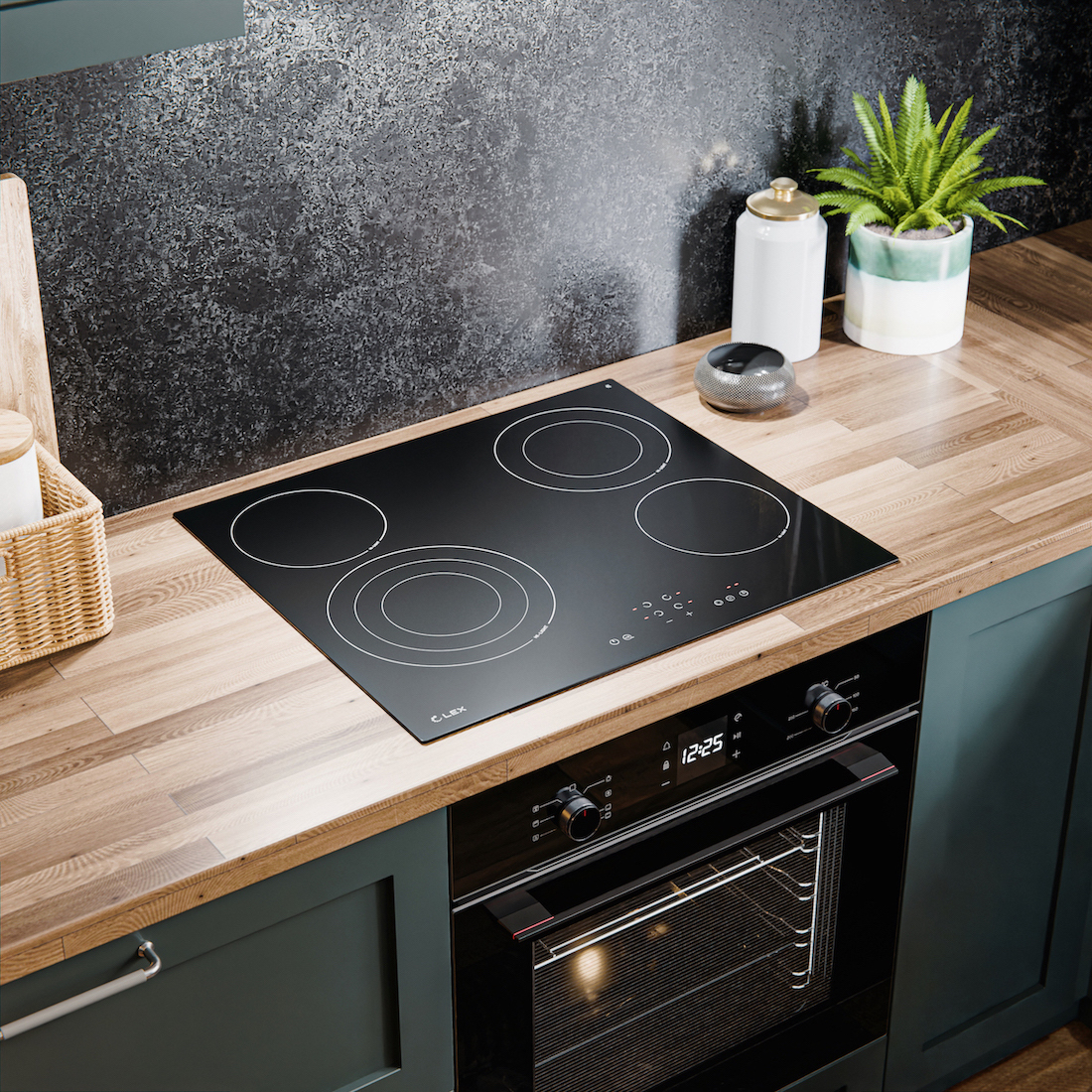 картинка Варочная панель Lex EVH 642B BL 