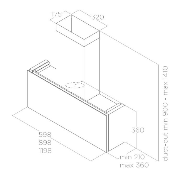 картинка Кухонная вытяжка Elica RULES DEKT/F/90 
