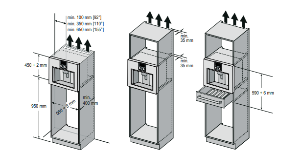 картинка Кофемашина встраиваемая Gaggenau CMP250112 нержавеющая сталь 