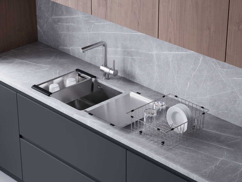 картинка Мойка Omoikiri TADZAVA 54-U/I ULTRA LG 