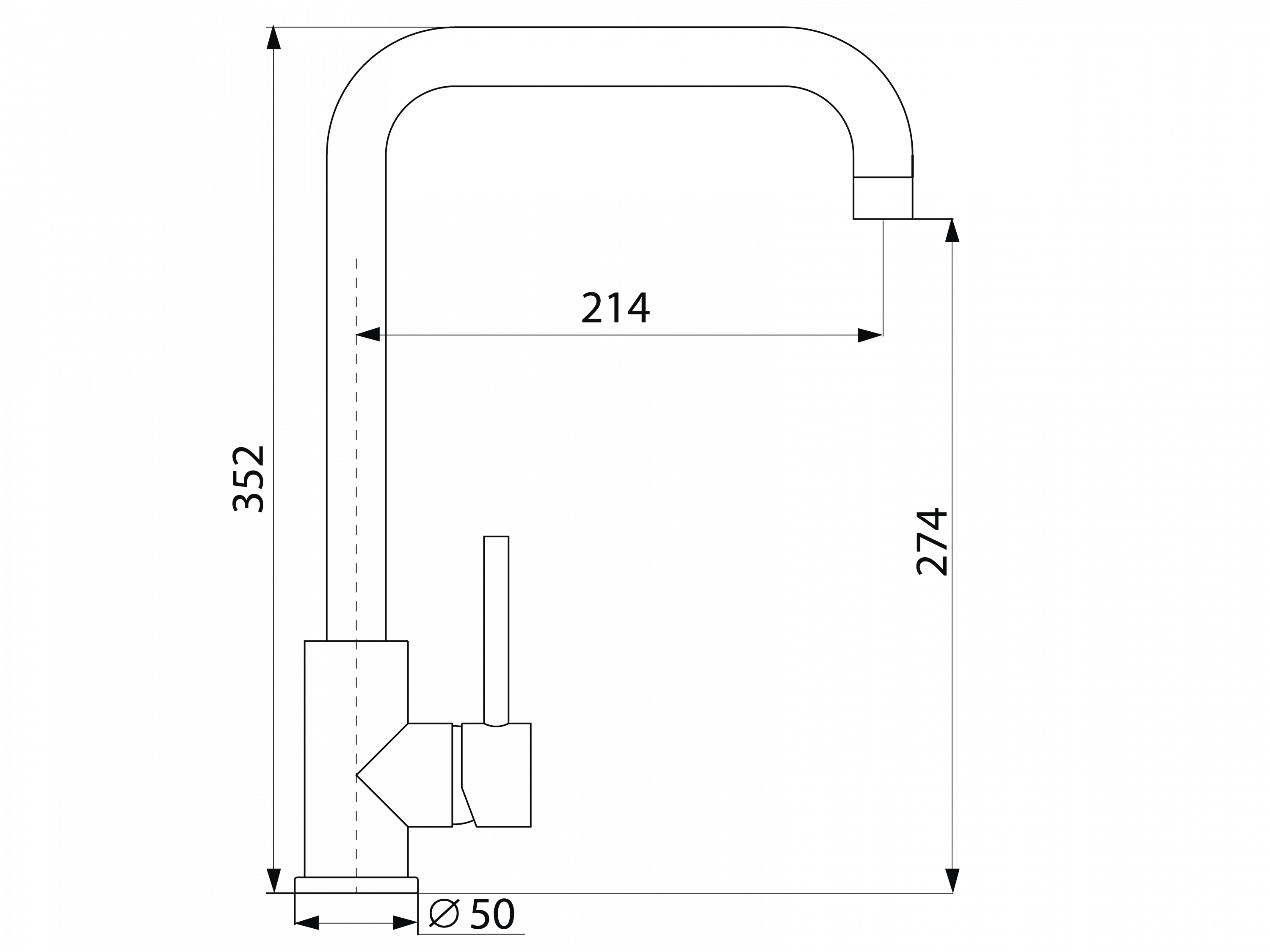 картинка Смеситель LONGRAN LOGIC LM2105 STAINLESS STEEL 