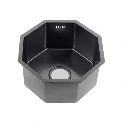 картинка Мойка для кухни Melana D400B OCTAVIA черный 