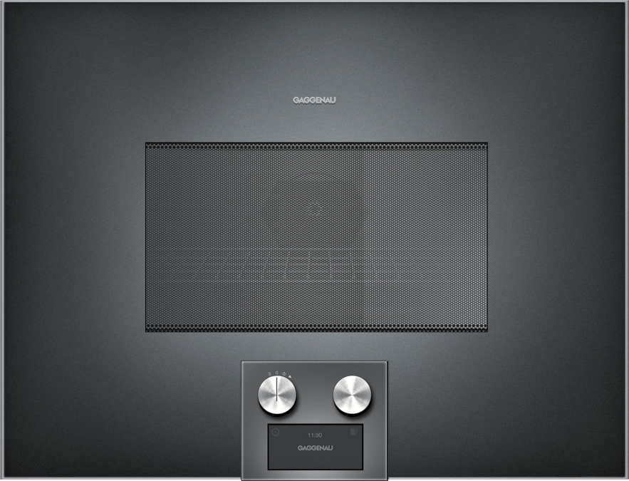картинка Микроволновая печь встраиваемая Gaggenau BM455100 антрацит 