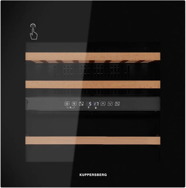 картинка Встраиваемый винный шкаф Kuppersberg RBW 66 