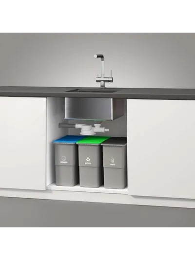 картинка Компактный сифон с гидрозатвором Omoikiri S-01 