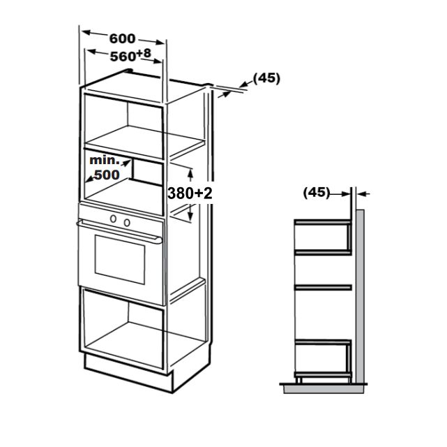картинка Микроволновая печь De Dietrich DMG2122W Eternal White 