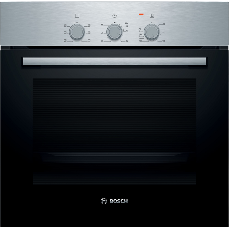 картинка Электрический духовой шкаф Bosch HBF011BR0Q нержавеющая сталь 
