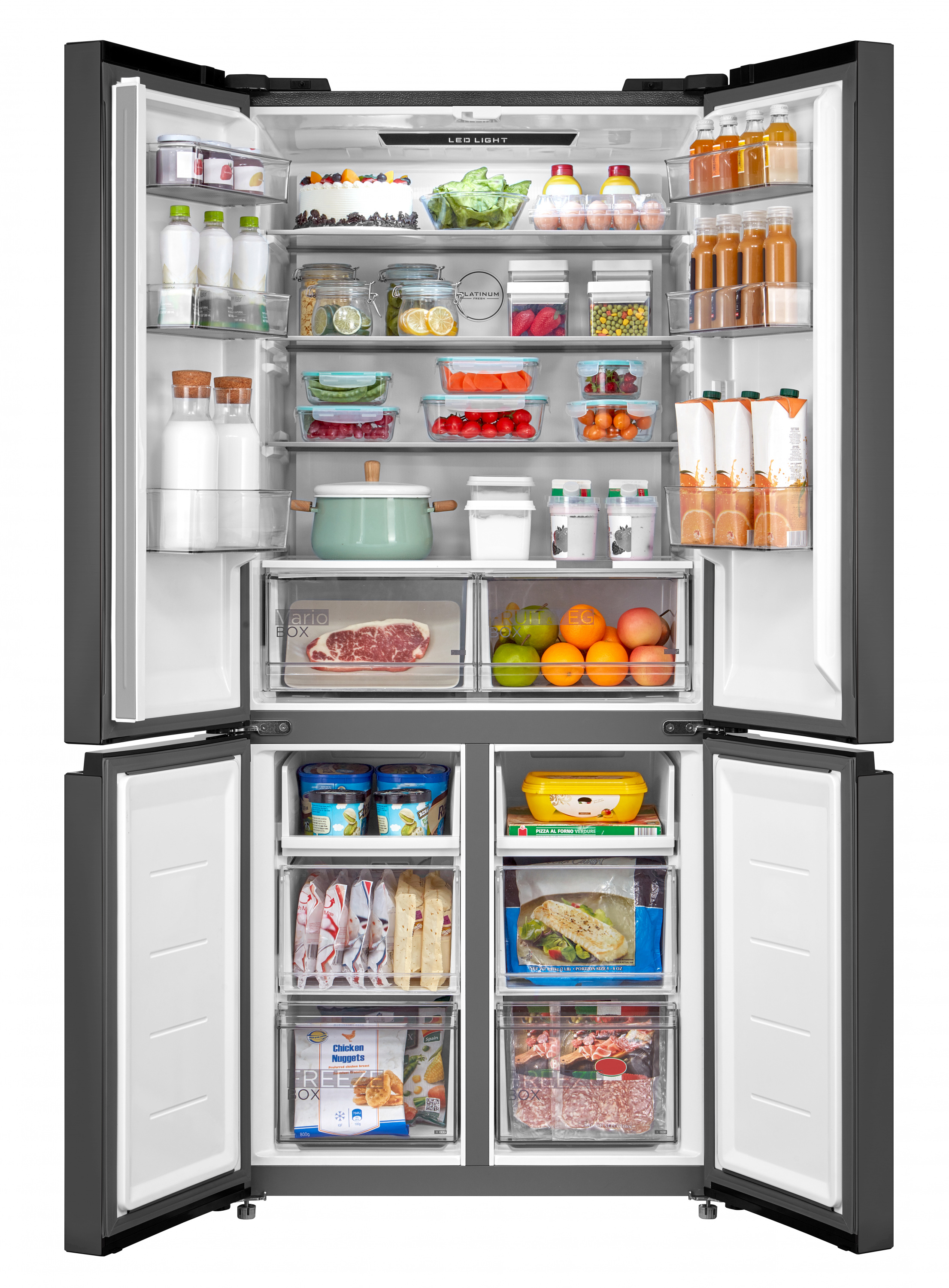 картинка Отдельностоящий холодильник Midea MDRM691MIE45 