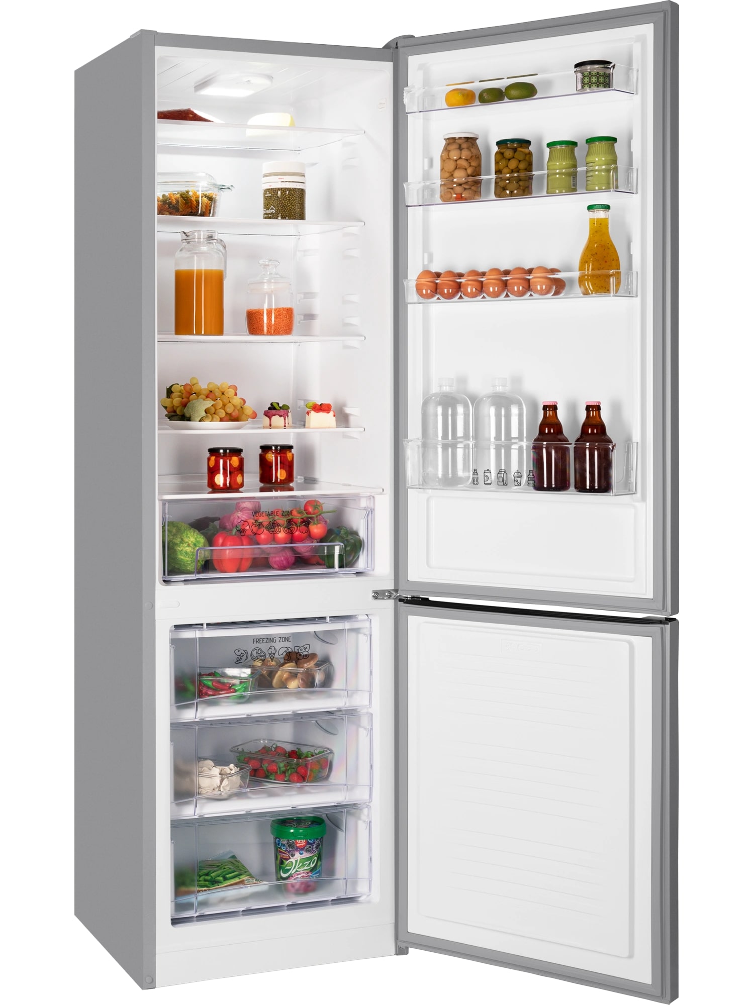 картинка Отдельностоящий холодильник Nord NRB 134 S серебро 