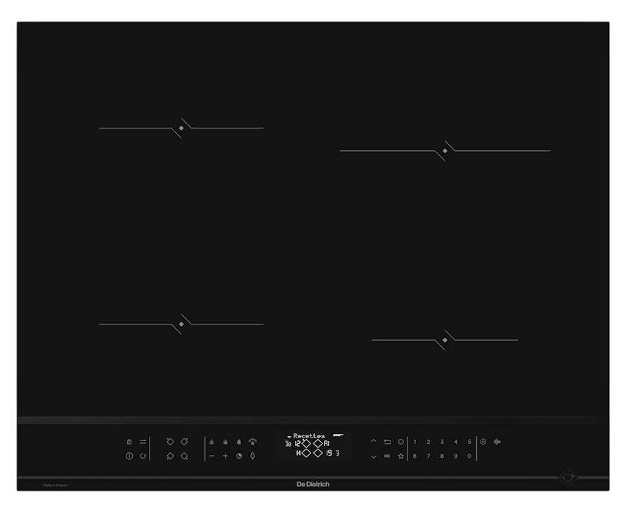 картинка Индукционная варочная панель De Dietrich DPI4420B Infinite Black 