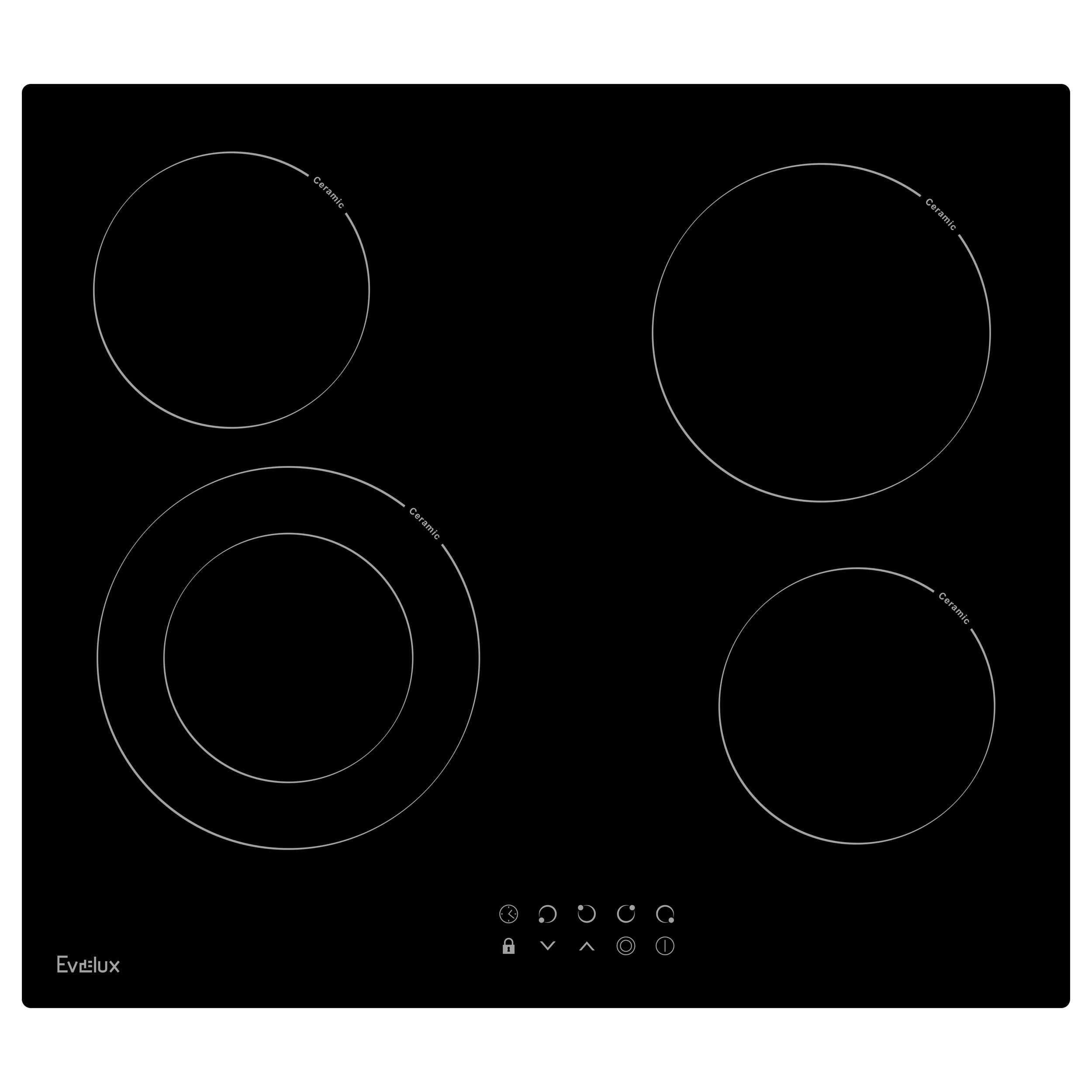 картинка Варочная панель Evelux HEV 641 B 