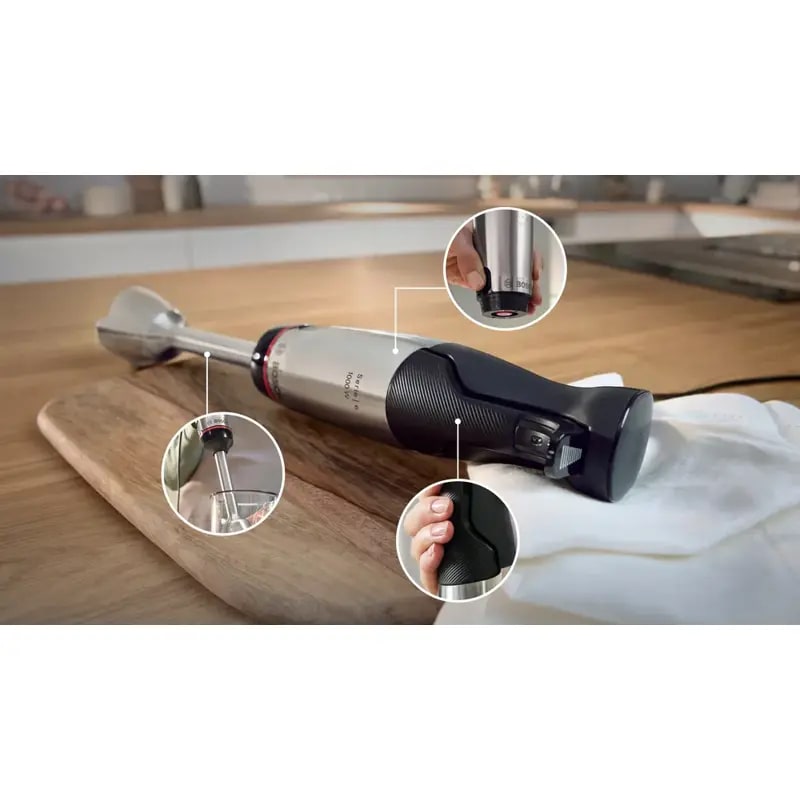 картинка Блендер Bosch MSM6M673 черный 