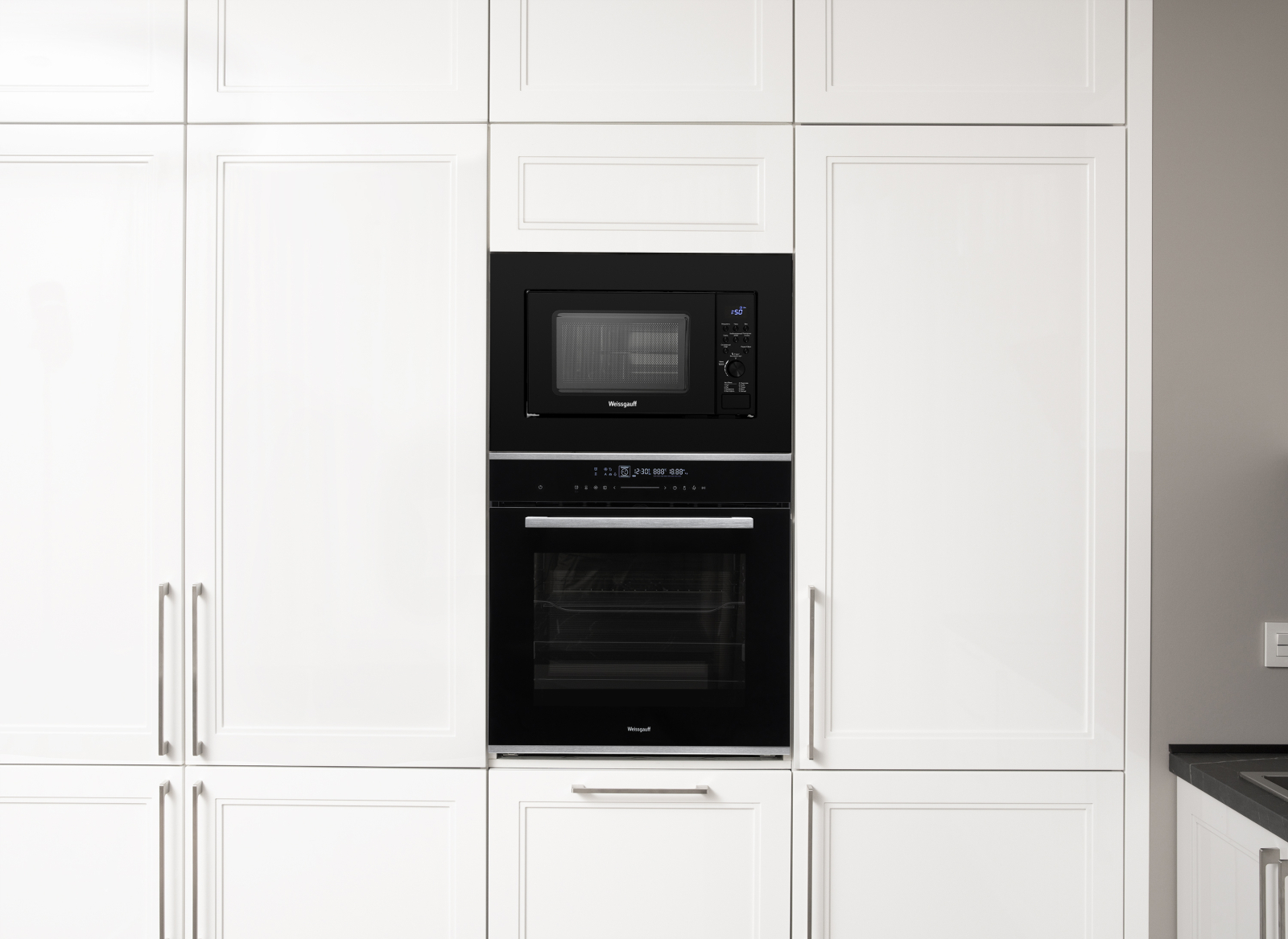 картинка Микроволновая печь встраиваемая Weissgauff HMT-620 B Grill 