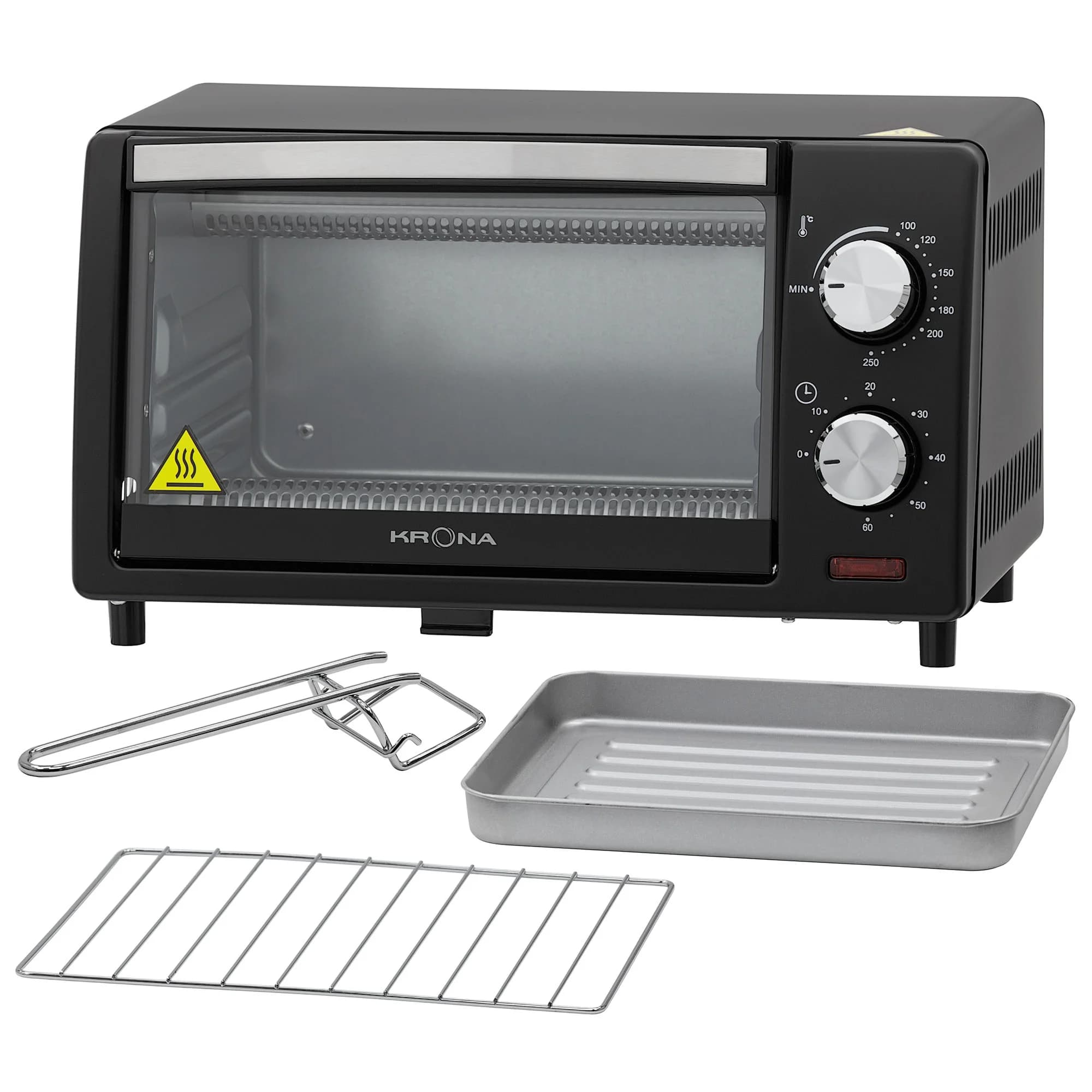 картинка Мини-печь Krona OFEN 10 BL черный 