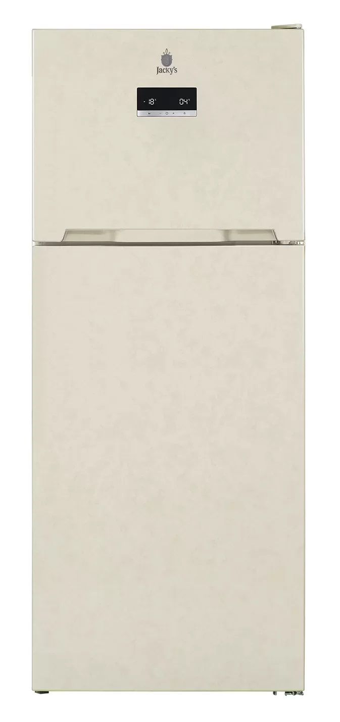 картинка Отдельностоящий холодильник Jacky's JR FV432EN бежевый мрамор 