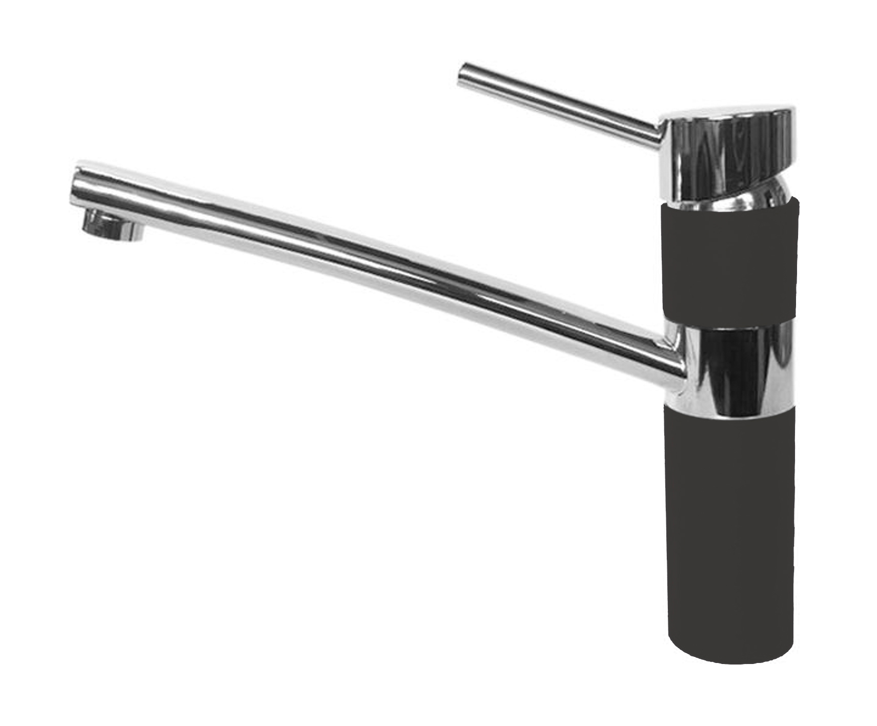 картинка Смеситель Gerdamix RIDO черный (FL-104) 