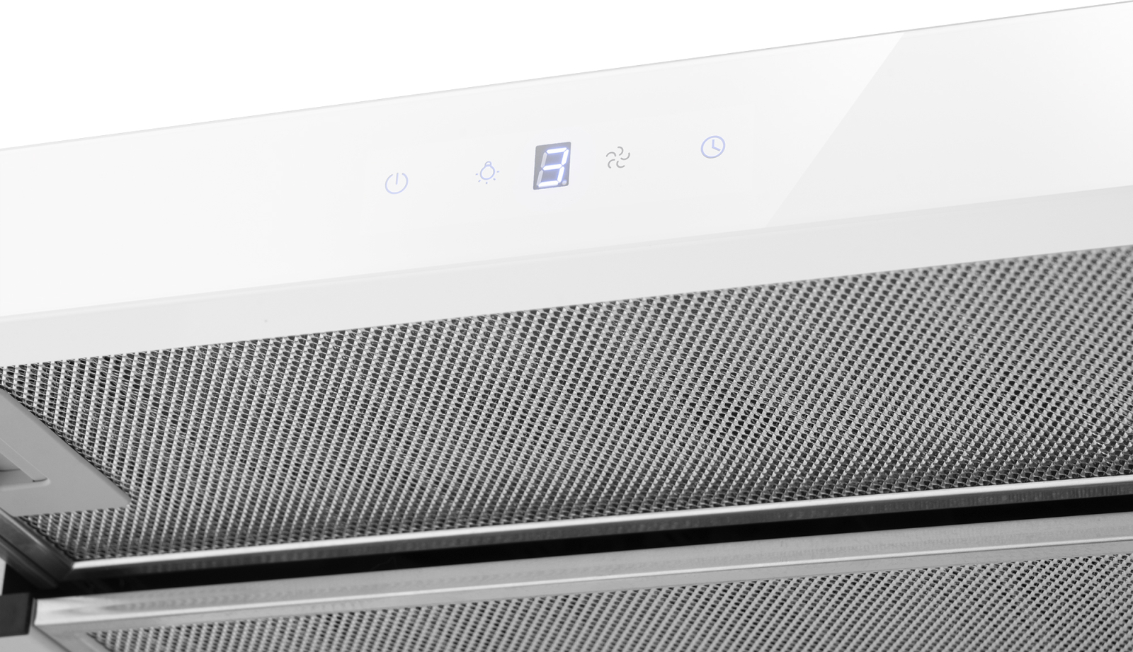 картинка Кухонная вытяжка Weissgauff TEL 600 2M Touch White Glass 