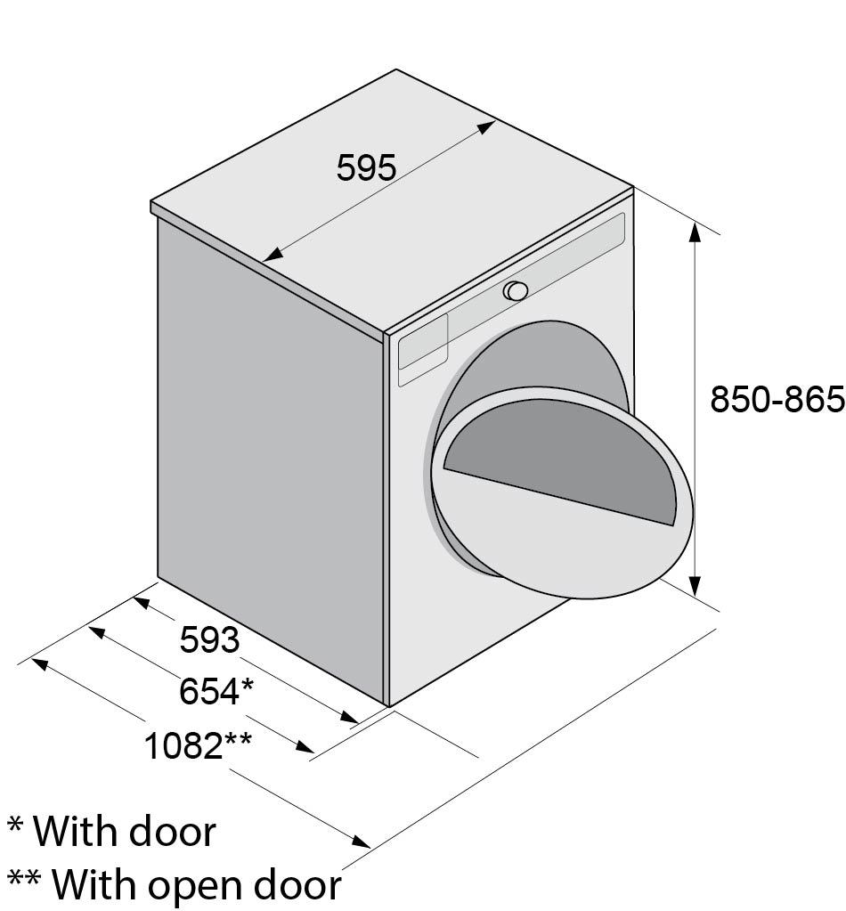 картинка Сушильная машина Asko T208C.W 