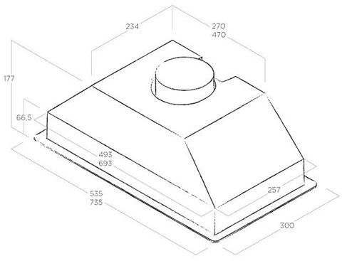 картинка Кухонная вытяжка Jetair VIERA GR/A/52 