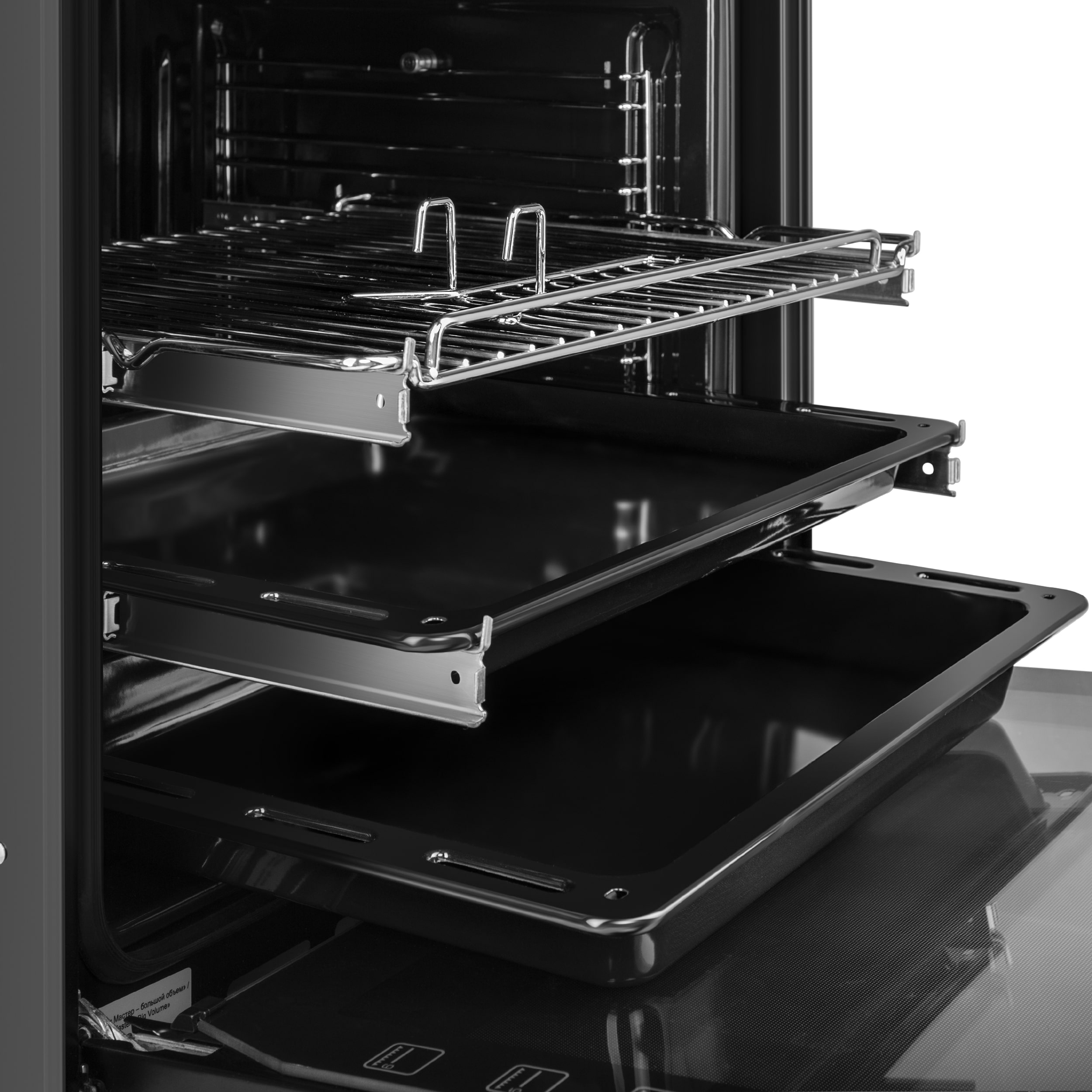 картинка Духовой шкаф с функцией пара Maunfeld EOEH7615STB 