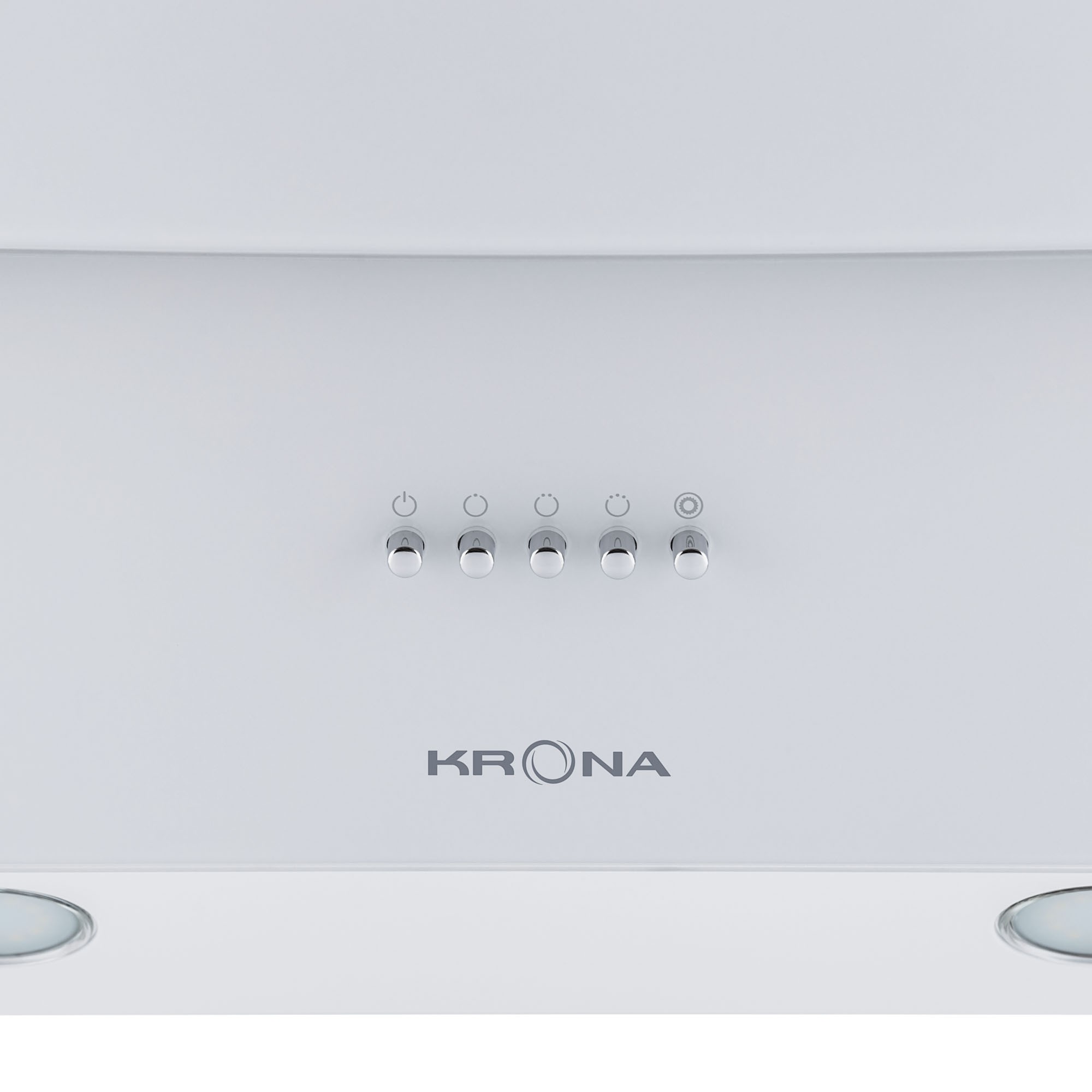 картинка Кухонная вытяжка Krona INGA 600 WHITE PUSH BUTTON 