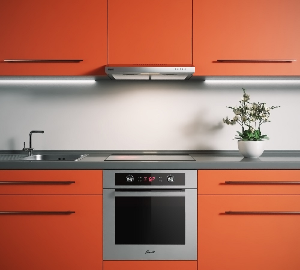 картинка Кухонная вытяжка Krona JESSICA SLIM 600 INOX PUSH BUTTON 