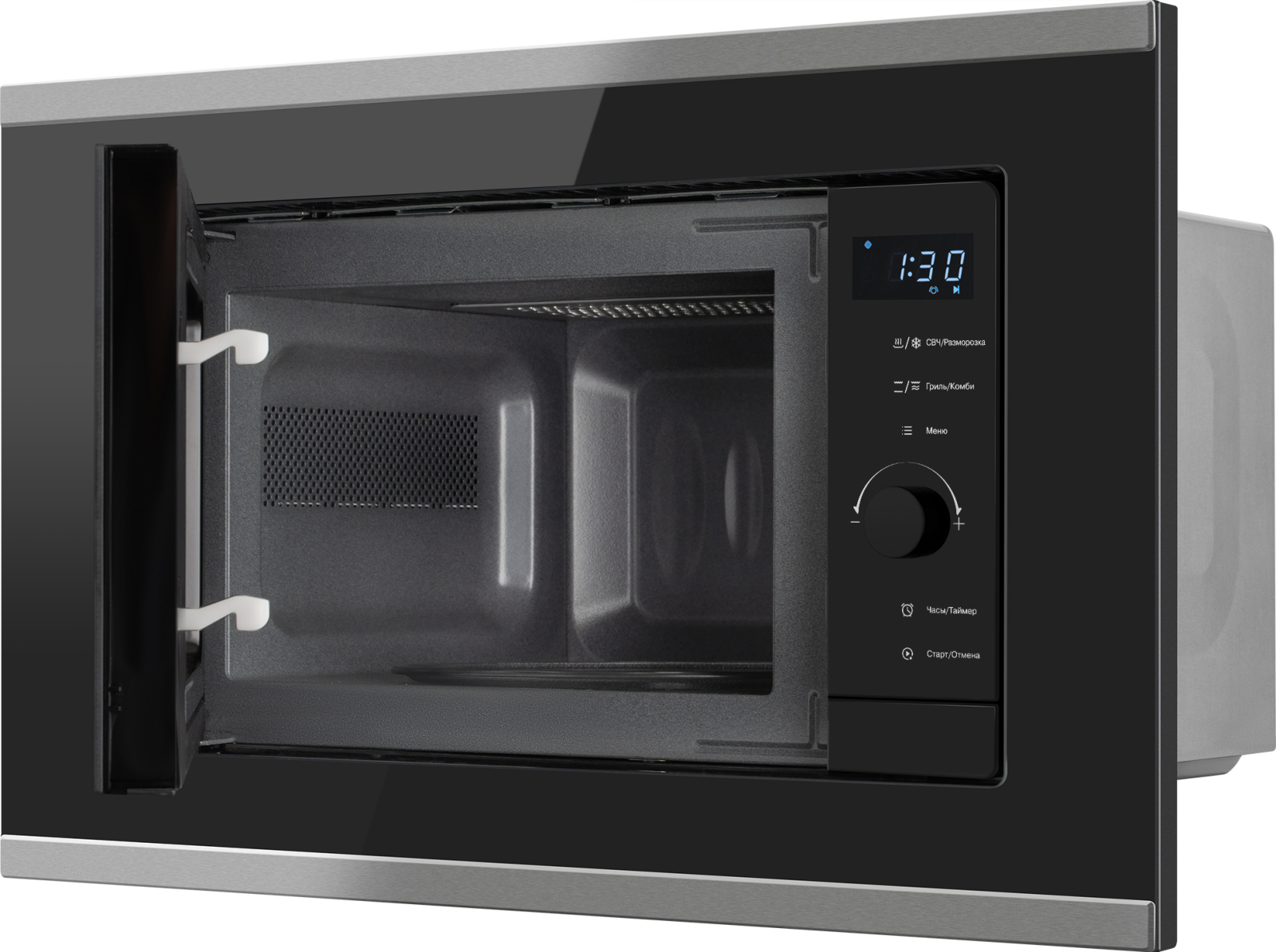 картинка Микроволновая печь встраиваемая Weissgauff HMT-720 BX Grill 