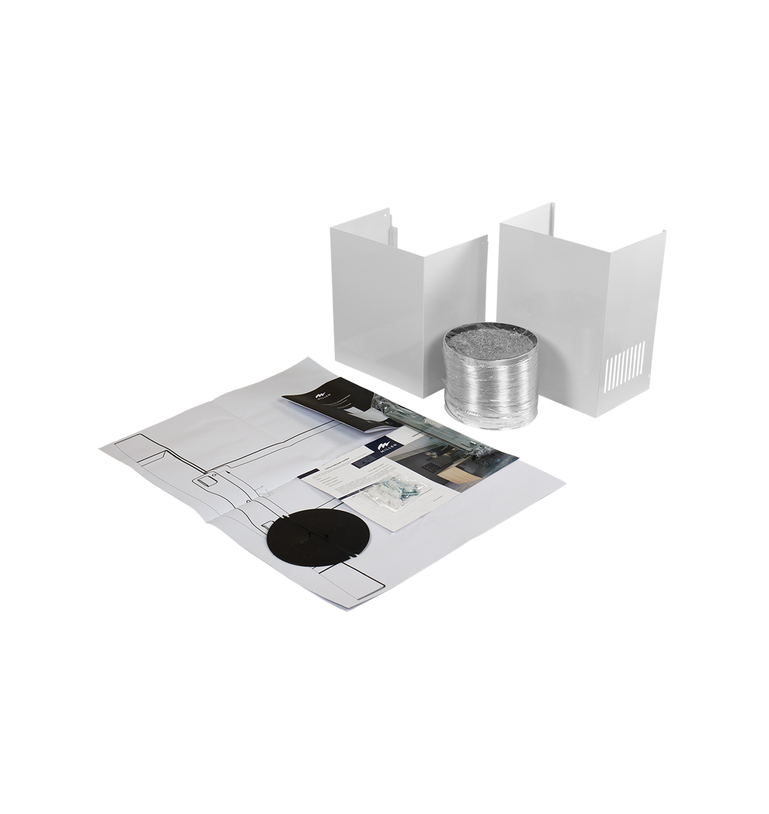 картинка Кухонная вытяжка Millen MKHG 602 WH 