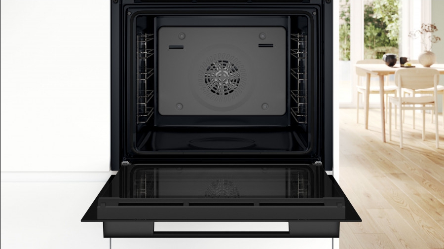 картинка Электрический духовой шкаф Bosch HJA737BA0 черный  