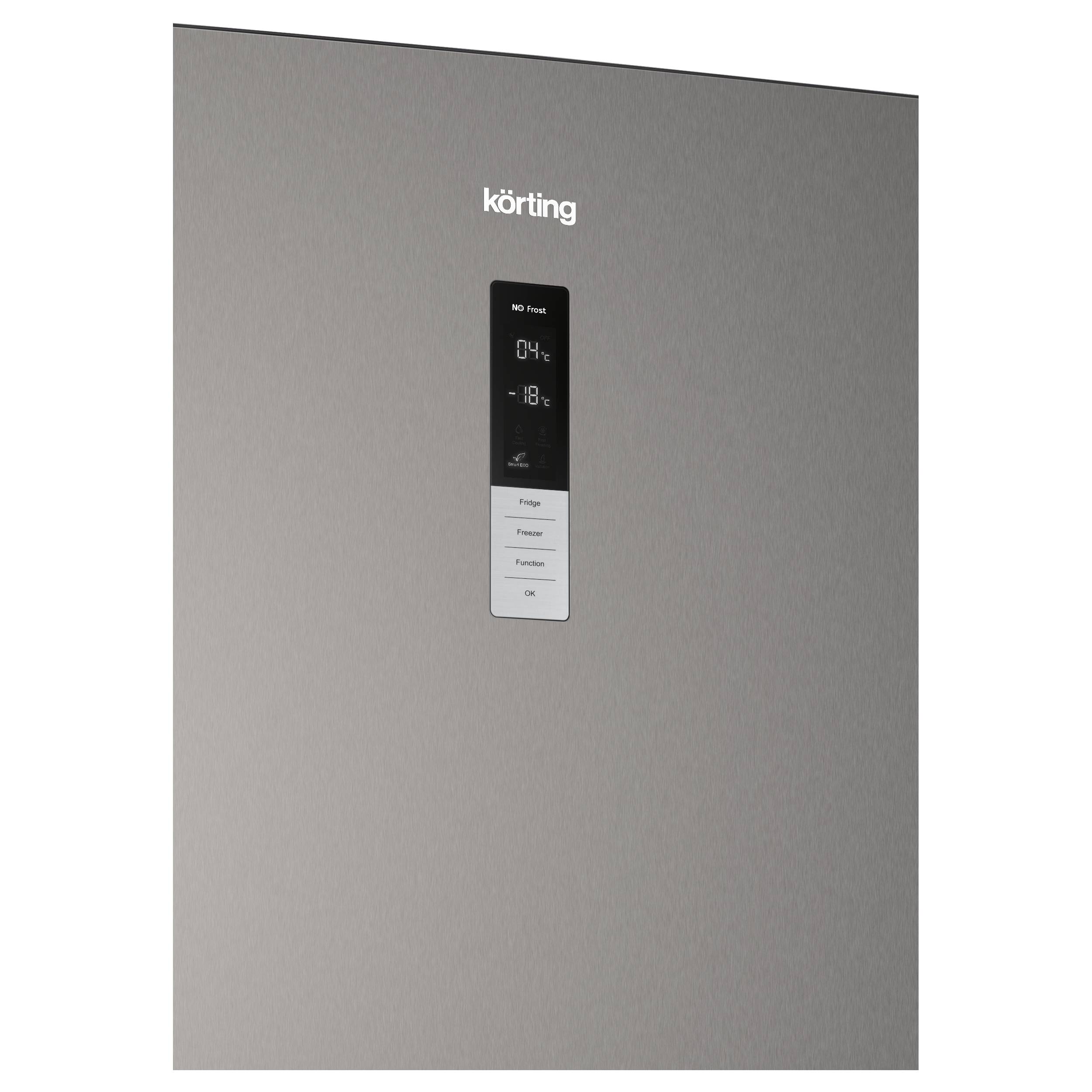 картинка Отдельностоящий холодильник Korting KNFC 72337 X 