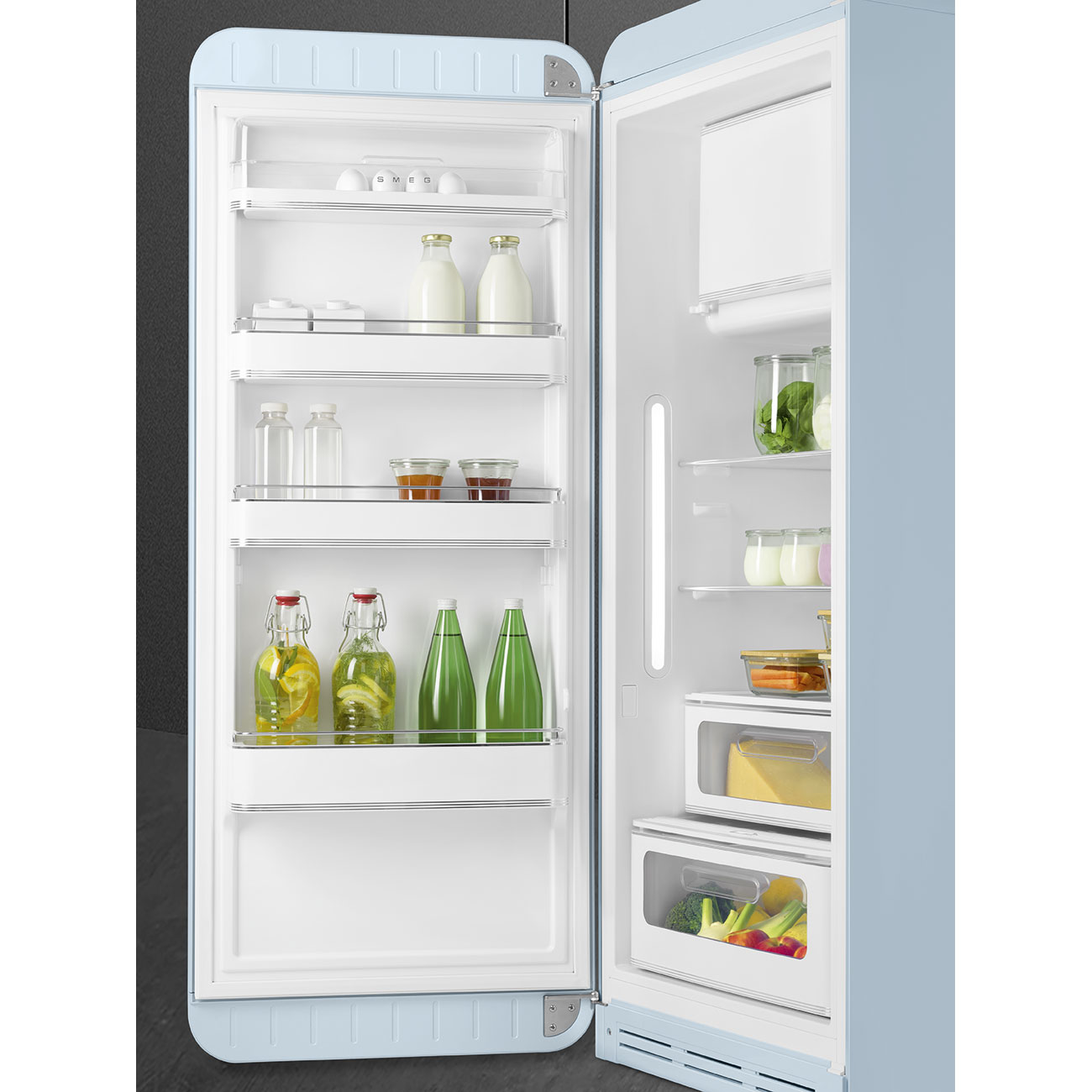 картинка Отдельностоящий холодильник Smeg FAB28LPB5 
