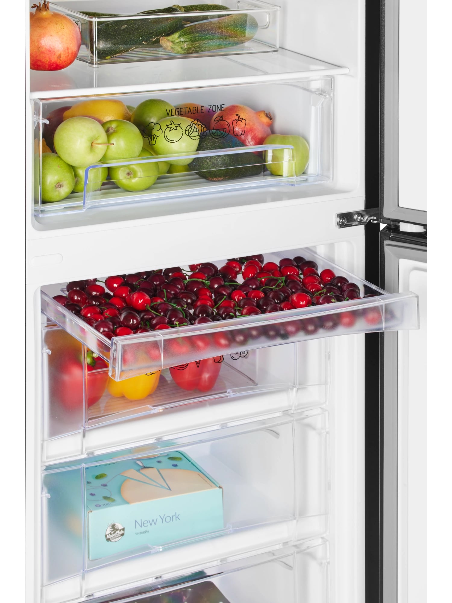 картинка Отдельностоящий холодильник Nord NRB 164NF B черный 