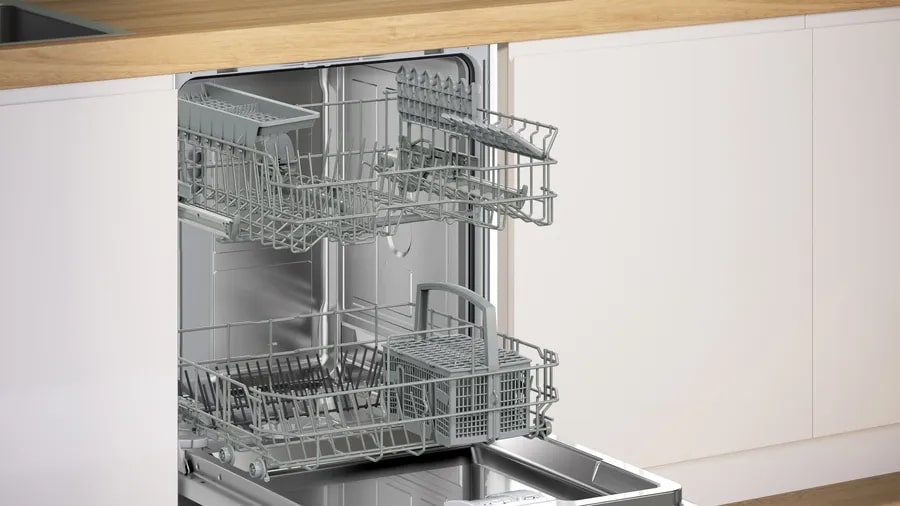 картинка Посудомоечная машина Встр. Bosch SMV26DX00T нержавеющая сталь 